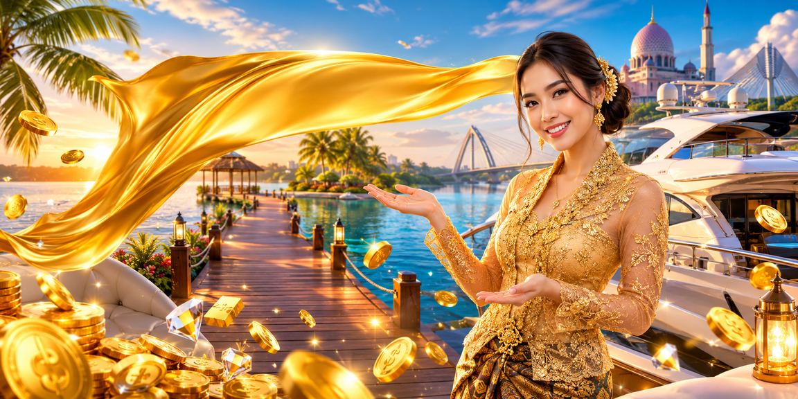 Pemain wanita bergaya kebaya nikmati pengalaman pertaruhan kasino di Putrajaya